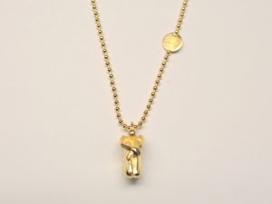 Anhänger Kette Engel Silber vergoldet Modell 2014