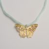 Schmetterling Anhänger "butterfly" aus vergoldetem 925 Silber