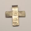 Kreuz Anhänger aus 750 Weißgold