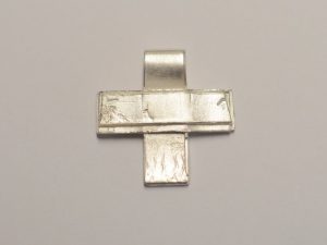Kreuz Anhänger - 925 Silber - Unikat 5