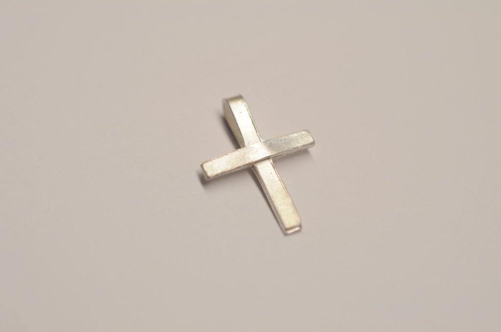 Kreuz Anhänger aus 925 Silber