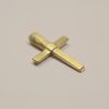 Kleines zartes Kreuz als Anhänger aus 585 Gelbgold