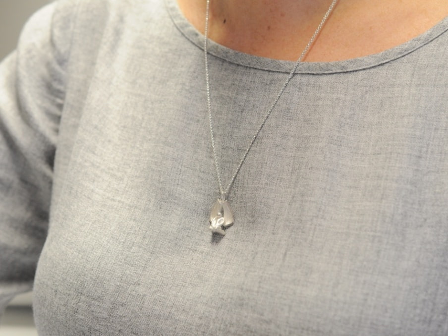 Schutzengel Anhänger Edition 2021 aus Silber