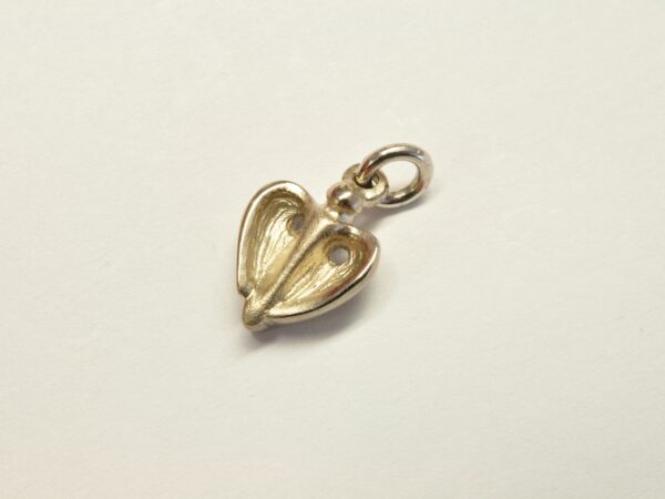 Unser kleinster Schutzengel Anhänger aus 585 Weißgold