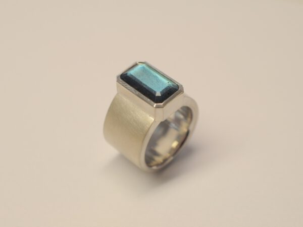 Labradorit Ring Silber