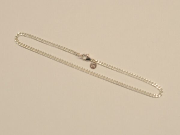 Flachpanzer Armband aus Silber