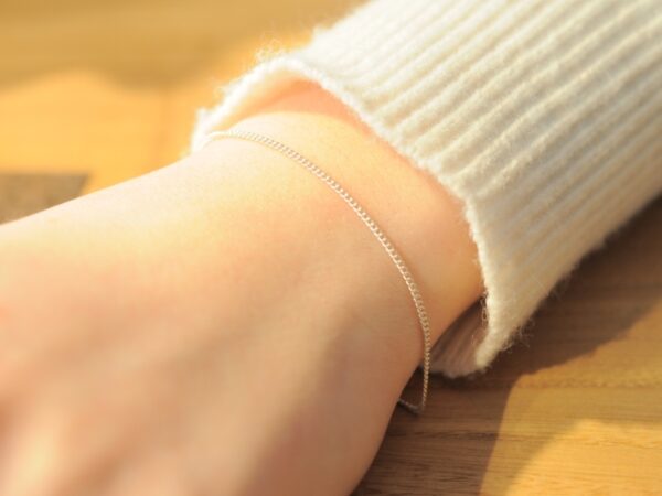 Rundpanzer Armband aus Silber