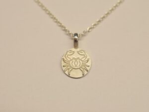 Sternzeichen Anhänger Krebs 925 Silber