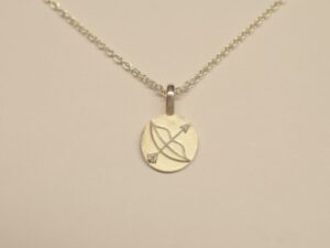 Sternzeichen Anhänger Schütze 925 Silber