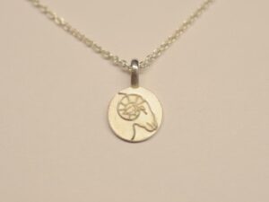 Sternzeichen Anhänger Widder 925 Silber