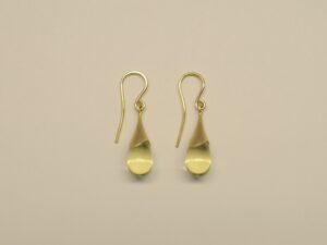 Ohrhänger Gelbgold 585 mit Lemon-Citrin Tropfen